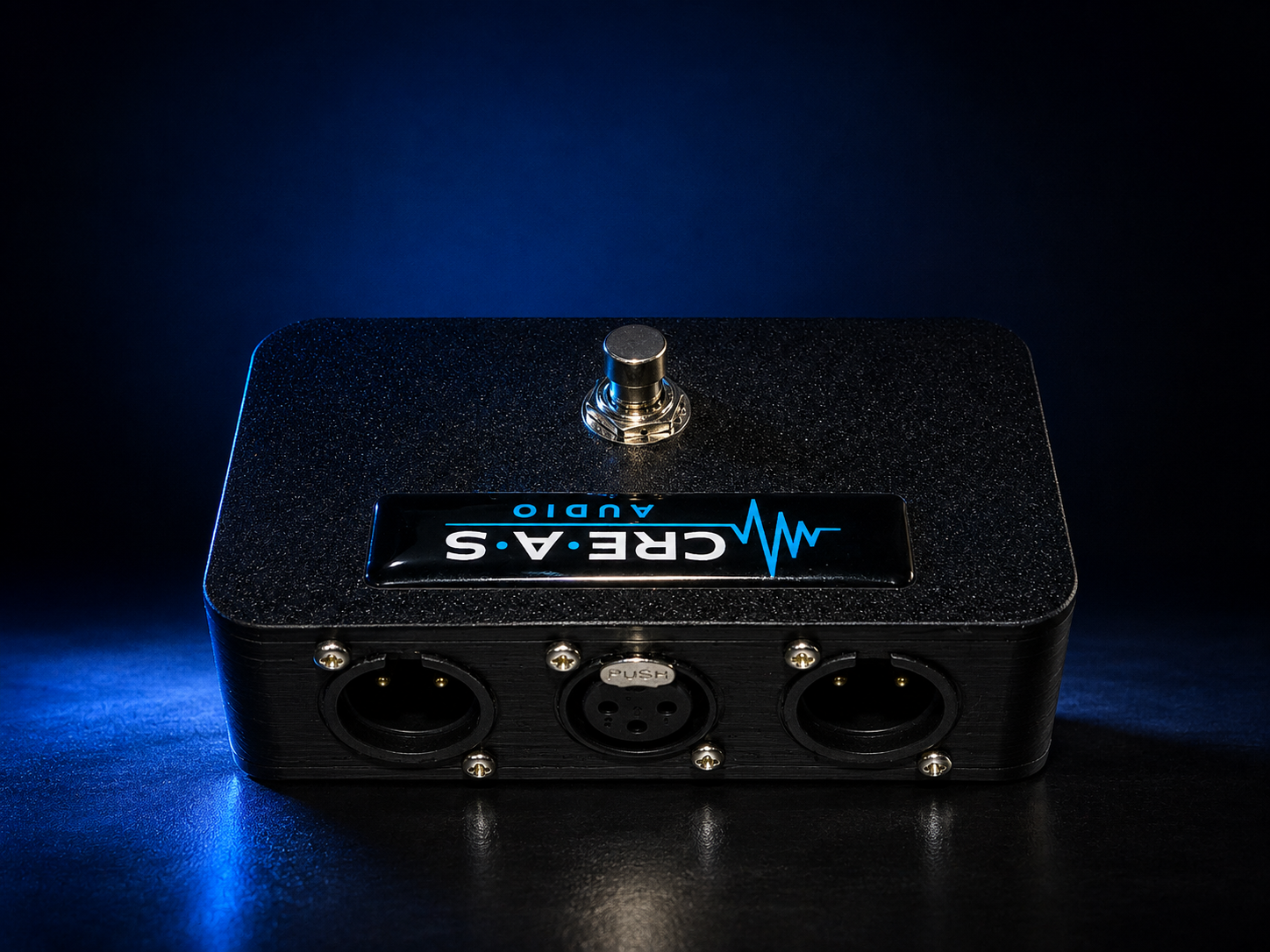 Switch de Talkback Pasivo, conexiones XLR